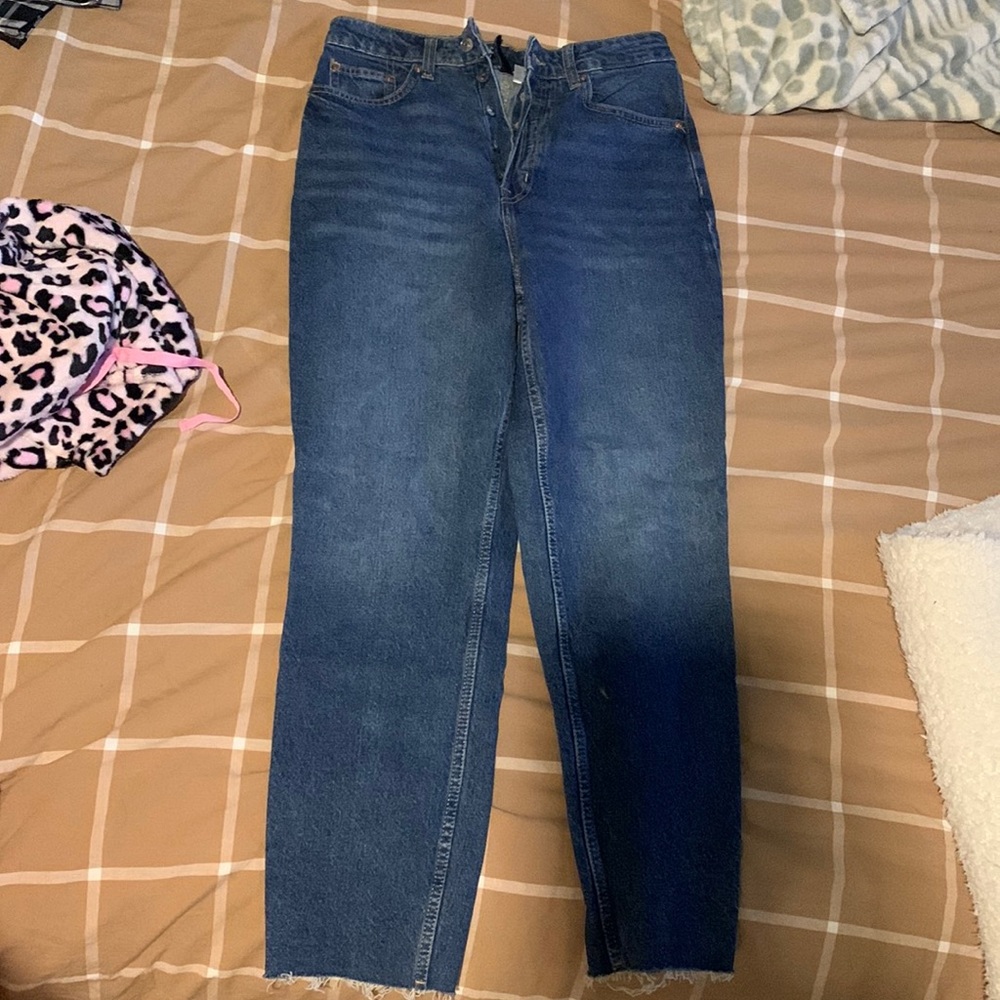 Dark Wash Mom Jeans